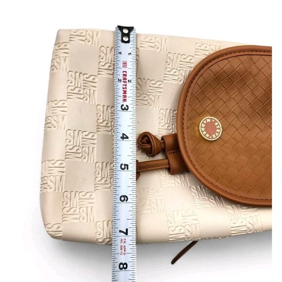 Signature Steve Madden BSARRA Backpack Mini Cream & Cognac - Picture 9 of 9